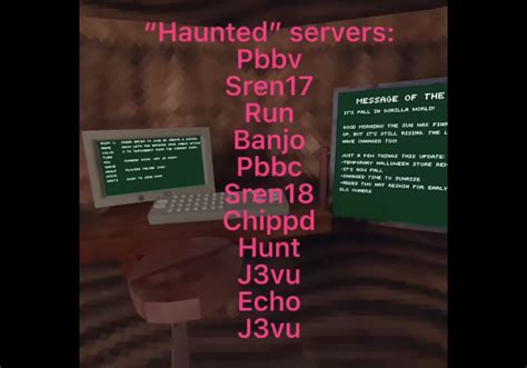 This theory says that Echo is against PBBV and intends to defeat it. . Gorilla tag ghost servers codes